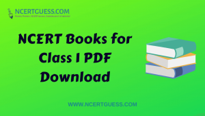 NCERT Books For Class 1 PDF Download All Subjects - NCERTGUESS