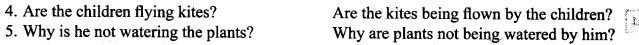 active and passive voice exercises with answers for class 10 pdf