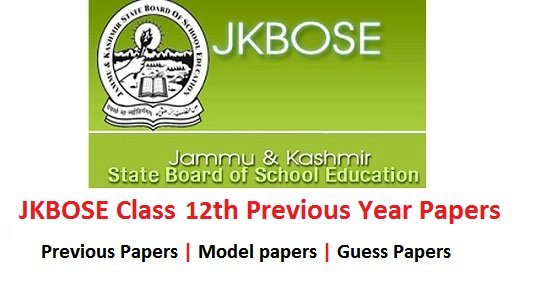 JKBOSE Class 12th Biology Previous Year / Model Papers 2020-21 [UPDATED ...