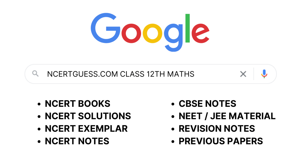 NCERT SOLUTIONS CLASS 12TH MATHS