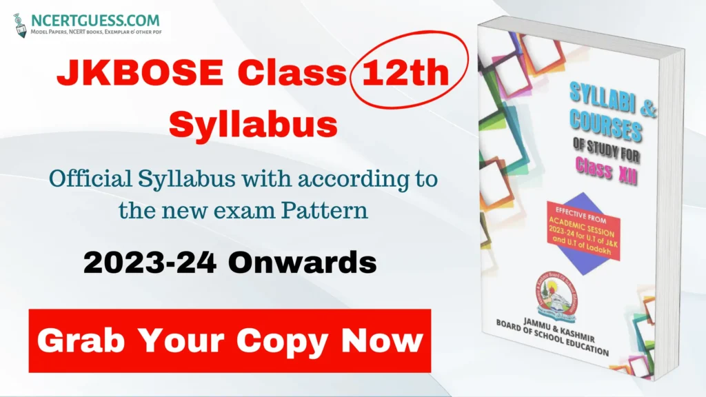 JKBOSE Class 12th Syllabus