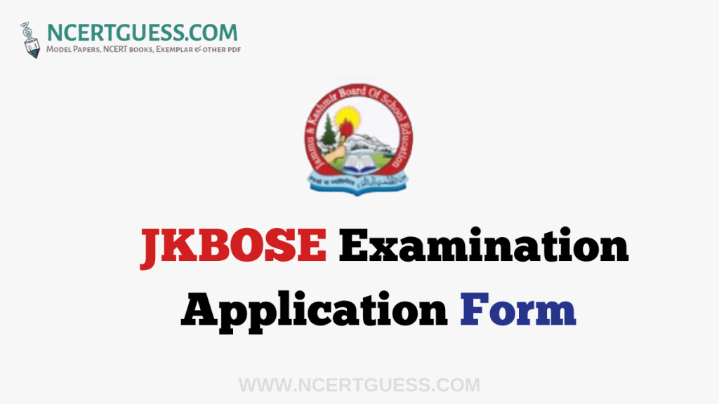 JKBOSE Application Form